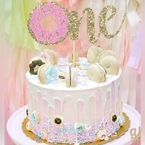 Donut cake topper for first birthday